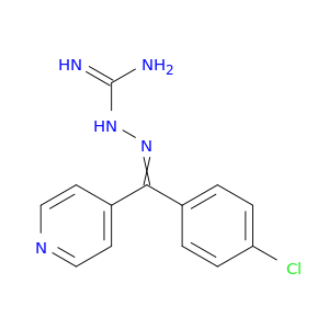 Hydrazinecarboximidamide, 2-[(4-chlorophenyl)-4-pyridinylmethylene]-
