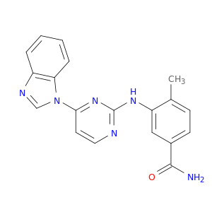 Benzamide, 3-[[4-(1H-benzimidazol-1-yl)-2-pyrimidinyl]amino]-4-methyl-