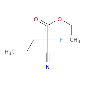 ethyl 2-cyano-2-fluoropentanoate