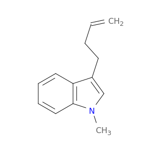 1H-Indole, 3-(3-butenyl)-1-methyl-