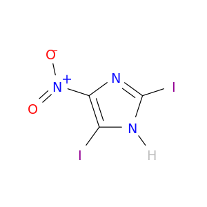 1H-Imidazole, 2,4-diiodo-5-nitro-