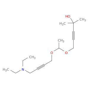 3-Pentyn-2-ol, 5-[1-[[4-(diethylamino)-2-butynyl]oxy]ethoxy]-2-methyl-