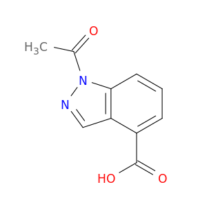 1-Acetyl-1H-indazole-4-carboxylic acid