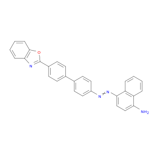 1-Naphthalenamine, 4-[[4'-(2-benzoxazolyl)[1,1'-biphenyl]-4-yl]azo]-