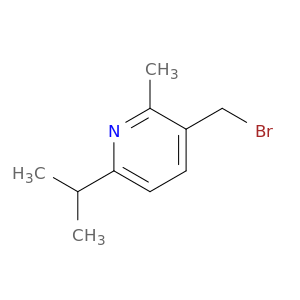 3-(bromomethyl)-2-methyl-6-(propan-2-yl)pyridine