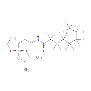 Octanamide,2,2,3,3,4,4,5,5,6,6,7,7,8,8,8-pentadecafluoro-N-[3-(triethoxysilyl)propyl]-
