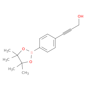 3-(4-(4,4,5,5-四甲基-1,3,2-二氧硼杂环戊烷-2-基)苯基)丙-2-炔-1-醇