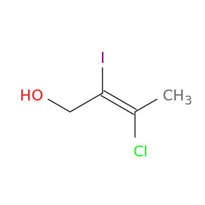 2-Buten-1-ol, 3-chloro-2-iodo-, (2E)-