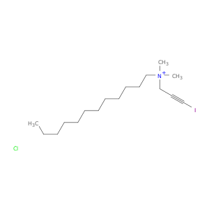 1-Dodecanaminium, N-(3-iodo-2-propynyl)-N,N-dimethyl-, chloride
