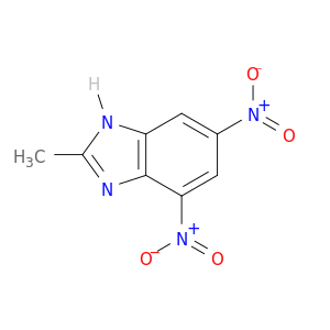 1H-Benzimidazole, 2-methyl-4,6-dinitro-