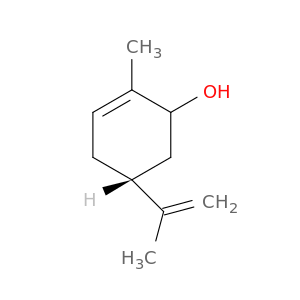 2-Cyclohexen-1-ol, 2-methyl-5-(1-methylethenyl)-, (5R)-