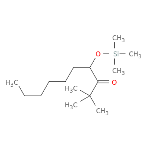 3-Decanone, 2,2-dimethyl-4-[(trimethylsilyl)oxy]-