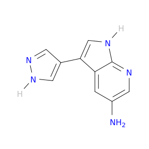 1H-Pyrrolo[2,3-b]pyridin-5-amine, 3-(1H-pyrazol-4-yl)-