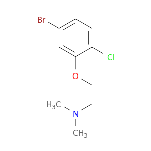 2-(5-Bromo-2-chlorophenoxy)-N,N-dimethylethanamine