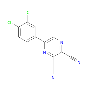 2,3-Pyrazinedicarbonitrile, 5-(3,4-dichlorophenyl)-