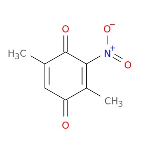 2,5-Cyclohexadiene-1,4-dione, 2,5-dimethyl-3-nitro-