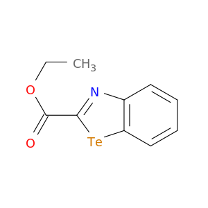 2-Benzotellurazolecarboxylic acid, ethyl ester