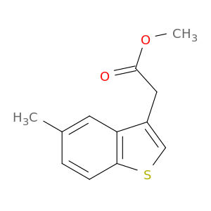 Benzo[b]thiophene-3-acetic acid, 5-methyl-, methyl ester