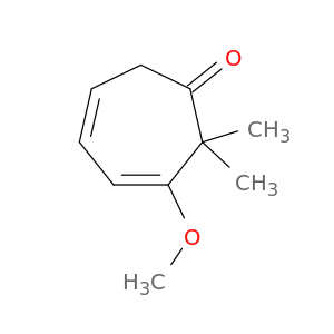 3,5-Cycloheptadien-1-one, 3-methoxy-2,2-dimethyl-