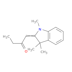 2-Butanone, 1-(1,3-dihydro-1,3,3-trimethyl-2H-indol-2-ylidene)-