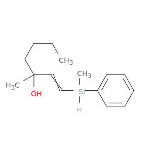 2-Hexanol, 2-[2-(methylphenylsilyl)ethenyl]-