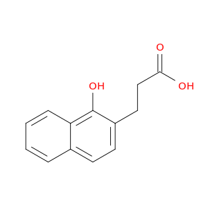 3-(1-Hydroxynaphthalen-2-yl)propanoic acid