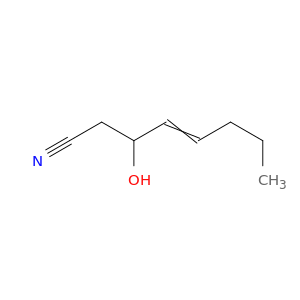 4-Octenenitrile, 3-hydroxy-