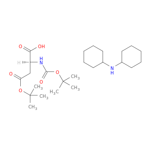(S)-4-(叔丁氧基)-2-((叔丁氧羰基)氨基)-4-氧代丁酸二环己胺盐