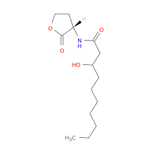 Decanamide, 3-hydroxy-N-[(3S)-tetrahydro-2-oxo-3-furanyl]-