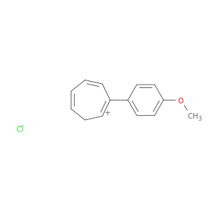 Cycloheptatrienylium, (4-methoxyphenyl)-, chloride
