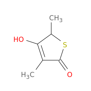 4-HYDROXY-3,5-DIMETHYL-5H-THIOPHEN-2-ONE