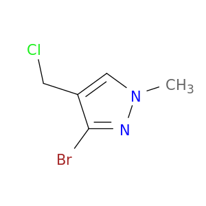 3-bromo-4-(chloromethyl)-1-methyl-1H-pyrazole