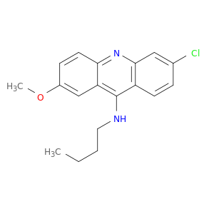 9-Acridinamine, N-butyl-6-chloro-2-methoxy-