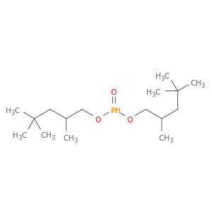 Phosphonic acid, bis(2,4,4-trimethylpentyl) ester