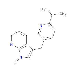 1H-Pyrrolo[2,3-b]pyridine, 3-[[6-(1-methylethyl)-3-pyridinyl]methyl]-