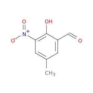 Benzaldehyde, 2-hydroxy-5-methyl-3-nitro-