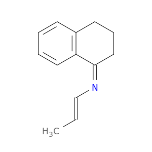 1-Propen-1-amine, N-(3,4-dihydro-1(2H)-naphthalenylidene)-, (E,Z)-