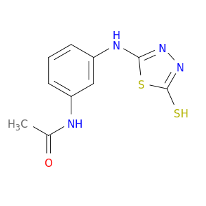 n-{3-[(5-Sulfanyl-1,3,4-thiadiazol-2-yl)amino]phenyl}acetamide