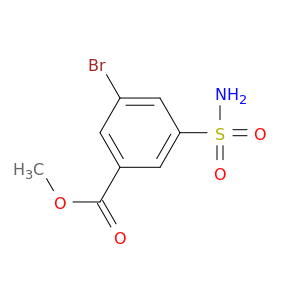 methyl 3-bromo-5-sulfamoylbenzoate