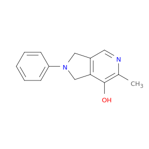 1H-Pyrrolo[3,4-c]pyridin-7-ol, 2,3-dihydro-6-methyl-2-phenyl-