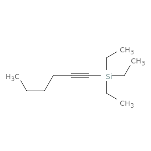 Silane, triethyl-1-hexynyl-