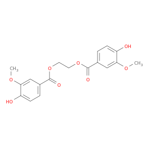 Vanillic acid, ethyleneester (7CI,8CI)
