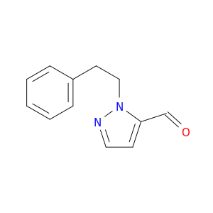 1-(2-Phenylethyl)-1H-pyrazole-5-carbaldehyde