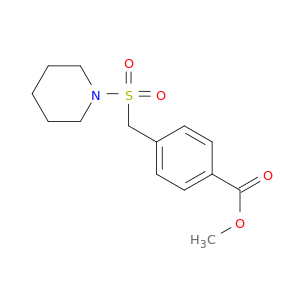 Methyl 4-[(piperidine-1-sulfonyl)methyl]benzoate