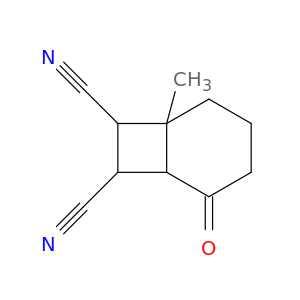 Bicyclo[4.2.0]octane-7,8-dicarbonitrile, 1-methyl-5-oxo-