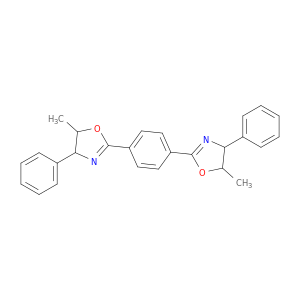 Oxazole, 2,2'-(1,4-phenylene)bis[4,5-dihydro-5-methyl-4-phenyl-