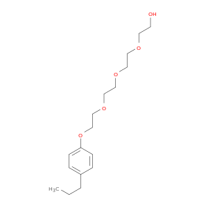Ethanol, 2-[2-[2-[2-(4-propylphenoxy)ethoxy]ethoxy]ethoxy]-