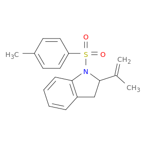 1H-Indole, 2,3-dihydro-2-(1-methylethenyl)-1-[(4-methylphenyl)sulfonyl]-