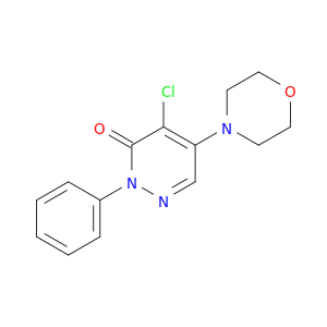 4-chloro-5-morpholin-4-yl-2-phenyl-pyridazin-3-one