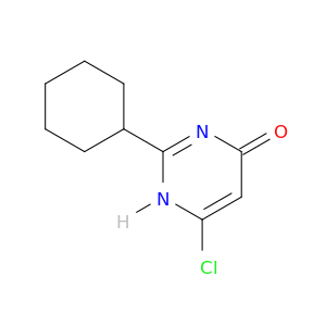 4(1H)-Pyrimidinone, 6-chloro-2-cyclohexyl-
